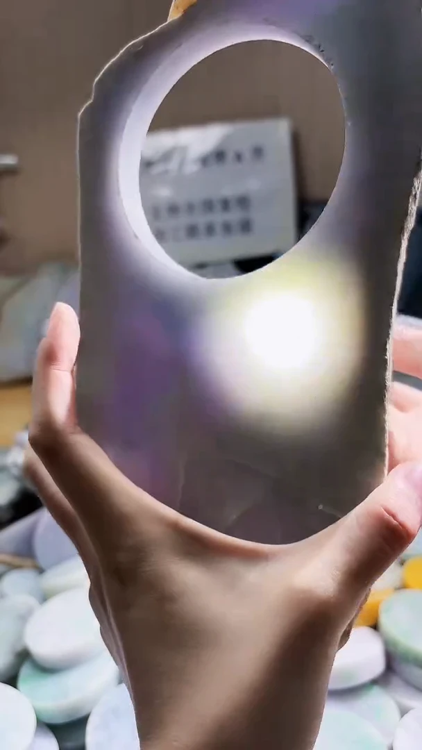 翡翠未镶嵌颈饰翡翠A货 温谭839