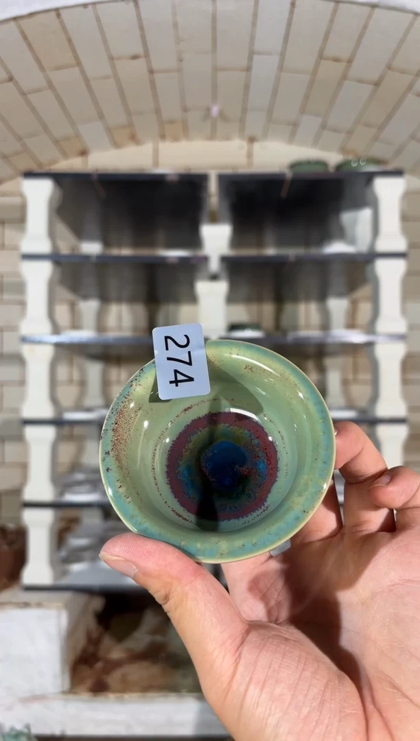 杯精品窑变钧瓷茶器