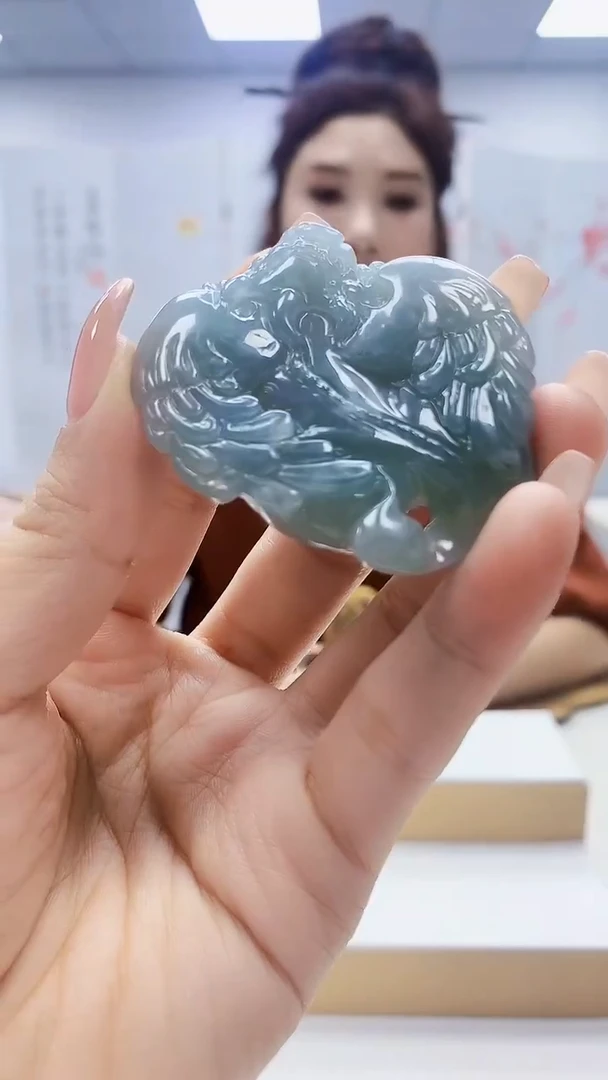 未镶嵌定制翡翠4829ty-毛货挂件46