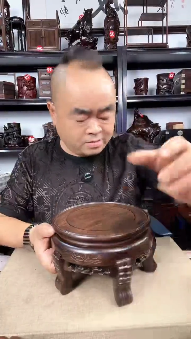 木老李红木工艺品18公分