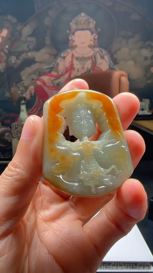 【闪购商品】定制翡翠未镶嵌L-@@QJXC11759