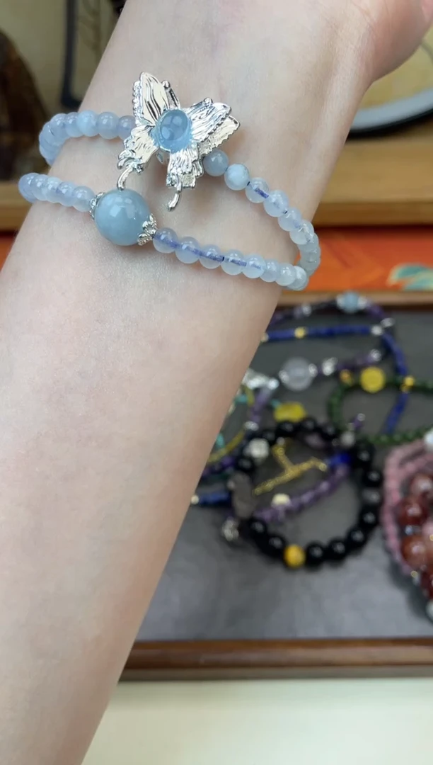 【闪购商品】海蓝宝石手链未镶嵌301