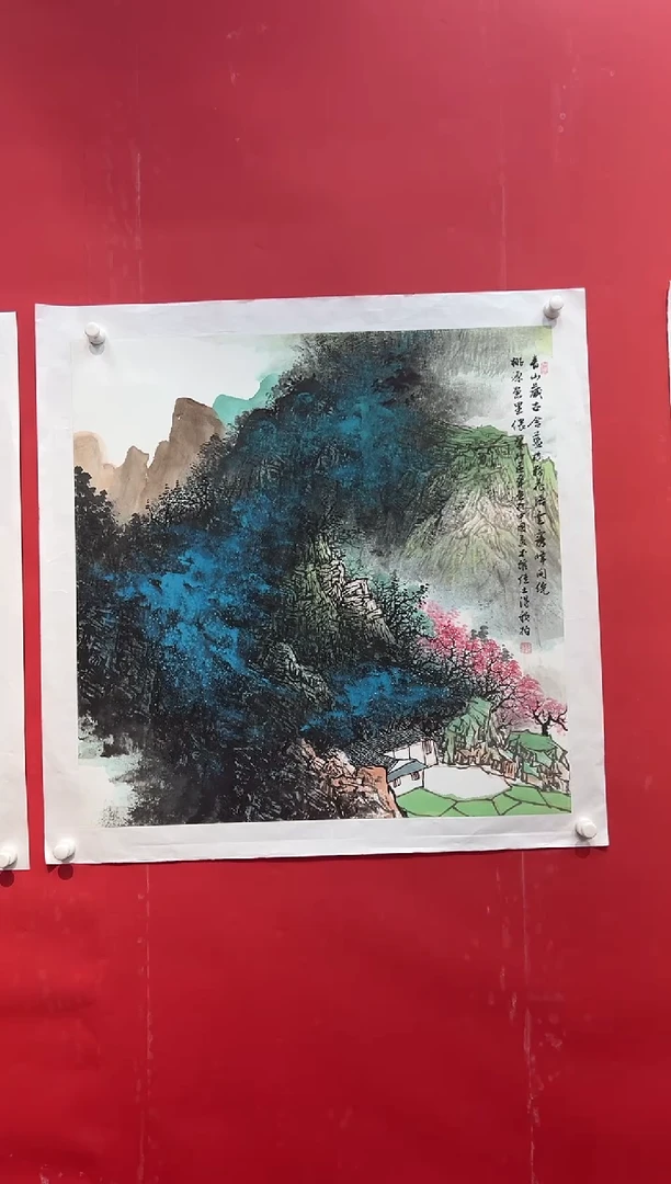 国画画家陆远华纯手绘原作