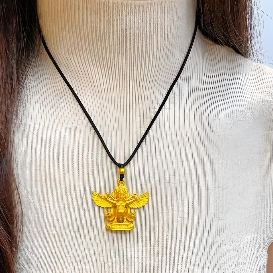 铜合金吊坠 铜合金吊坠  金翅大鹏吊坠百搭坠链时尚