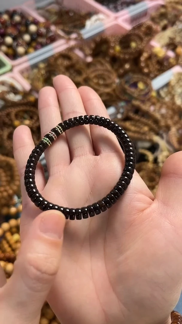 手串椰蒂椰蒂药片设计款6*3mm