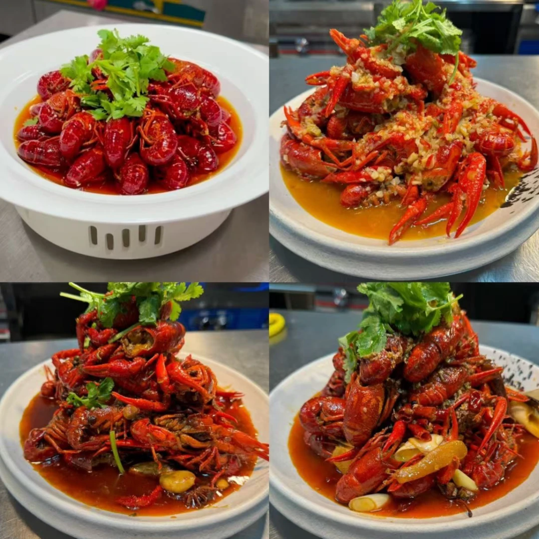 小龙虾四种口味菜品教程