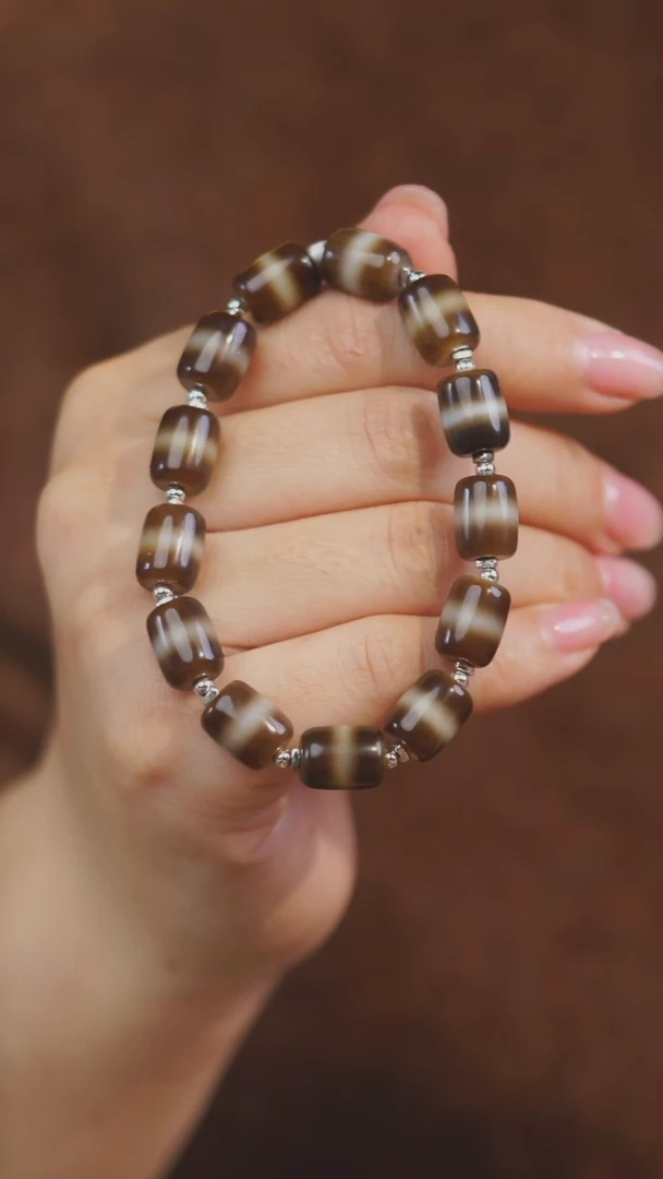 【闪购商品】玛瑙/玉髓手串未镶嵌多样性发一