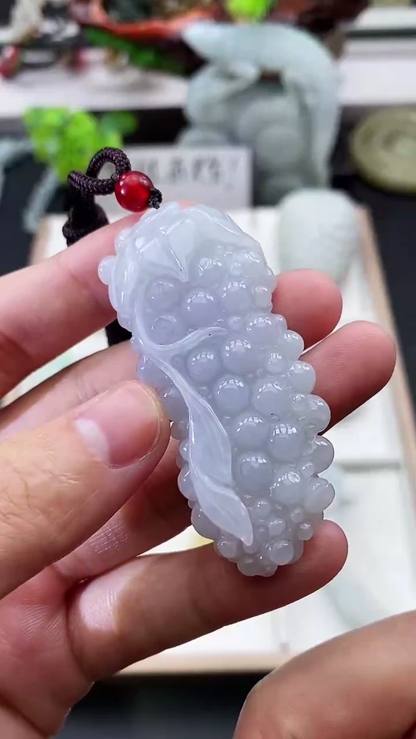 颈饰未镶嵌翡翠天然缅甸A货翡翠