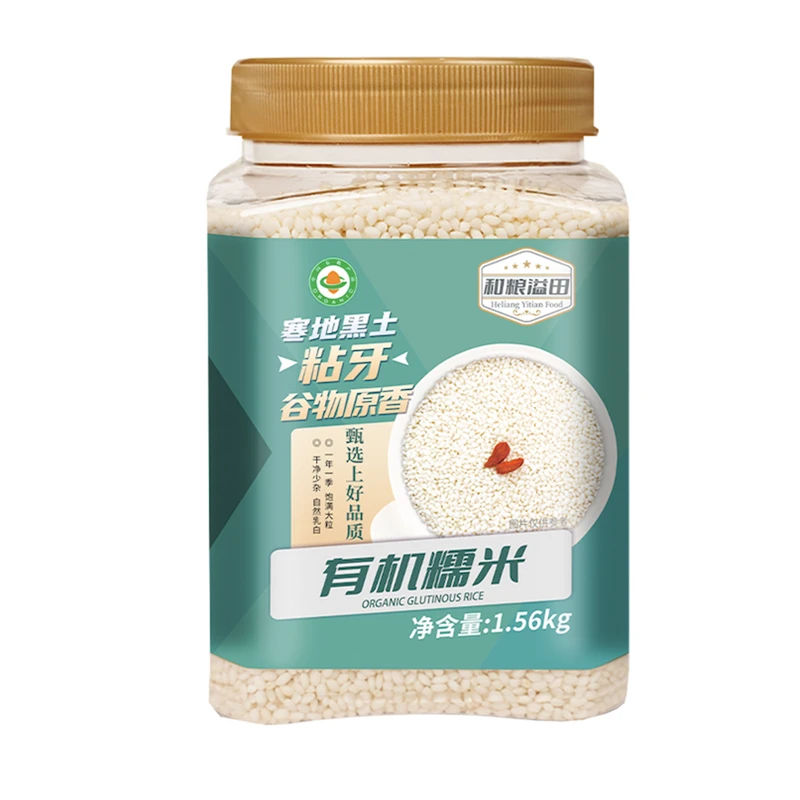 黑龙江省香坊区和粮溢田有机糯米1560g2新粮有机糯米江米粘大米