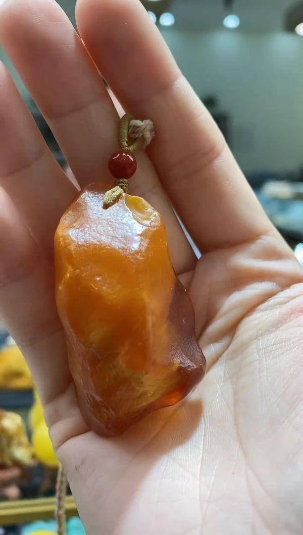 【闪购商品】蜜蜡颈饰未镶嵌手把