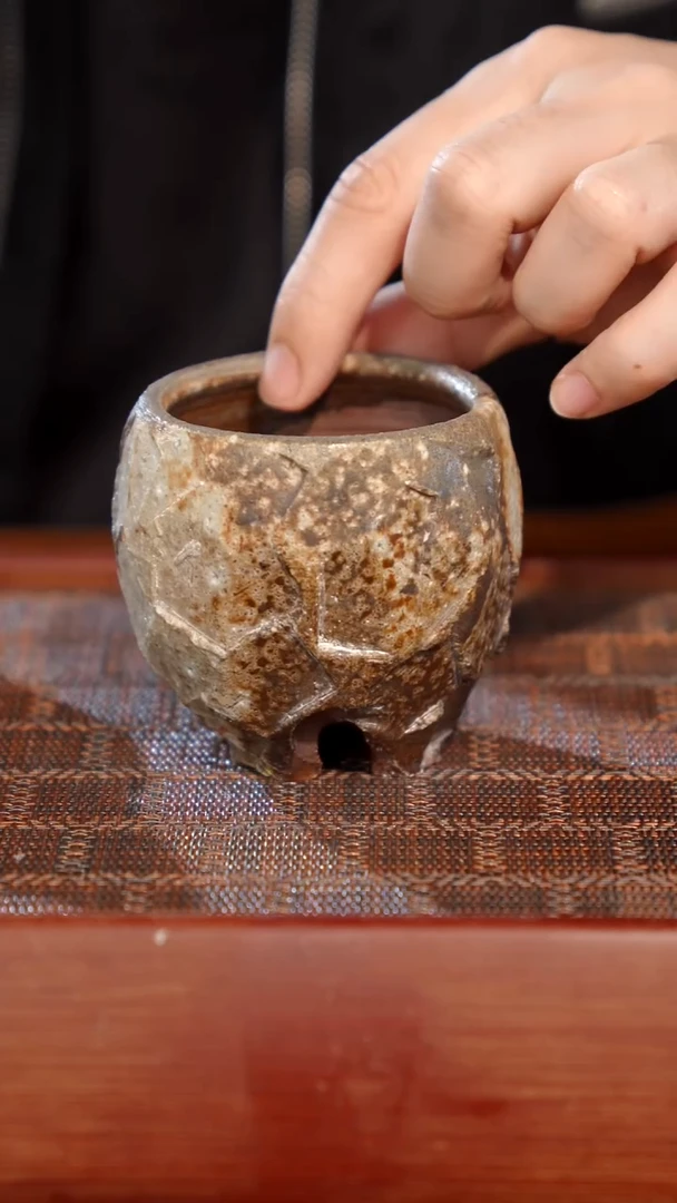 陶瓷奢瓷/瑞寅柴烧茶器（杯子）963微瑕