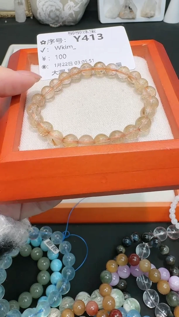 【闪购商品】水晶手链未镶嵌多样性发一Y413