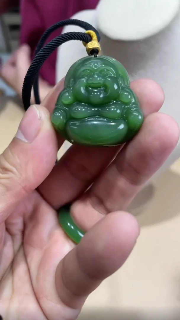 定制和田玉18K金镶嵌552603-F57-多样性发其—