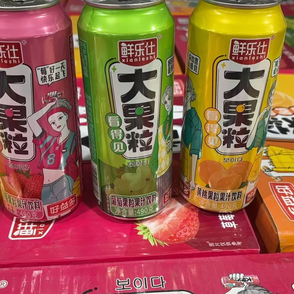 好益多鲜乐仕490克果汁饮料
