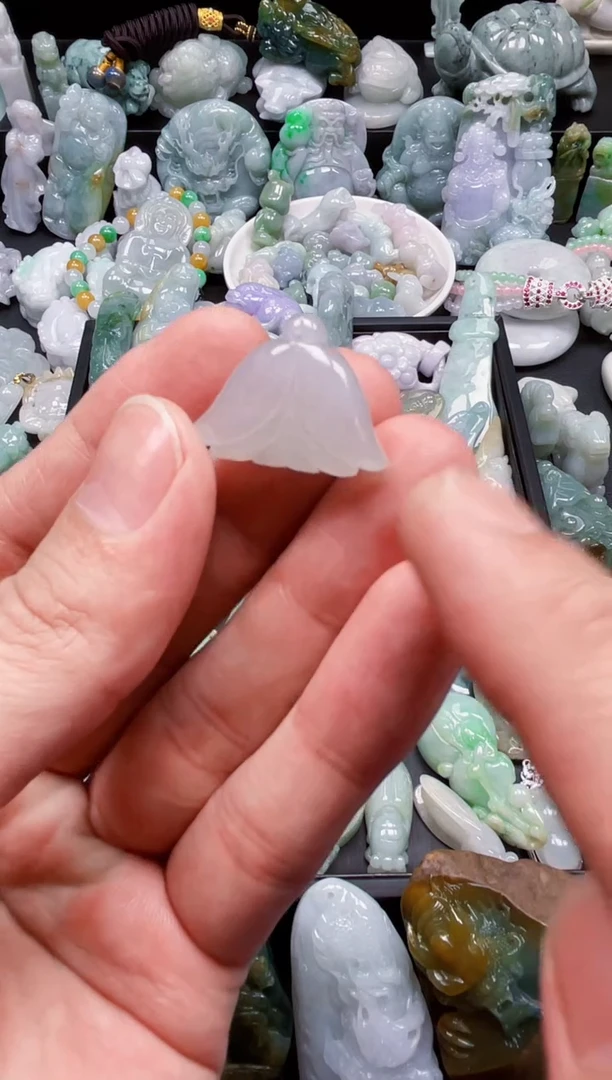 翡翠未镶嵌颈饰天然翡翠a货