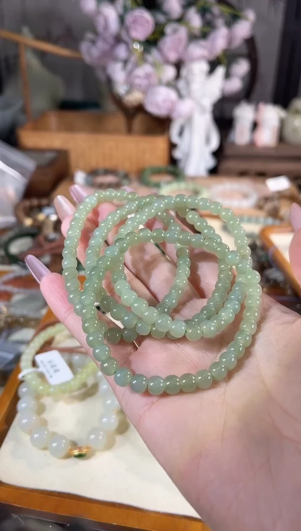 未镶嵌手链和田玉多样性发其一孤品默认微瑕