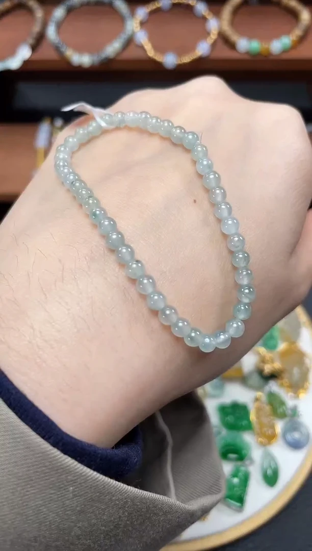 【闪购商品】翡翠套链未镶嵌一个   JK603