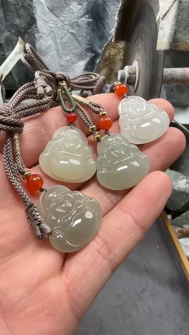 和田玉未镶嵌颈饰吊坠多样性拍一发一件