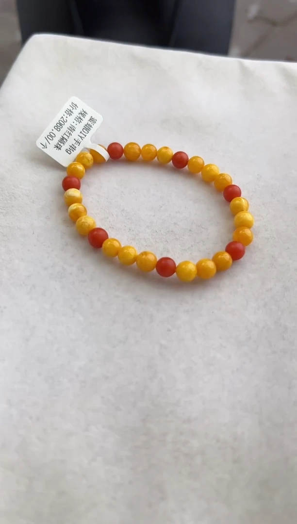 【闪购商品】琥珀裸石未镶嵌10216037-手串