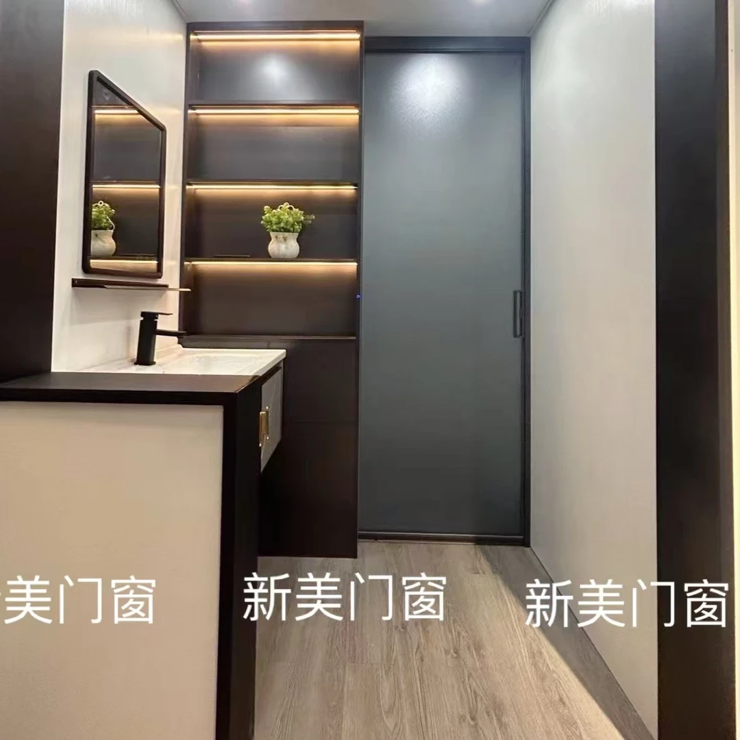 （补差价）门连柜铝合金全铝隔断防水防潮耐磨卫生间隔断门新款定制