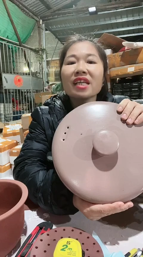 陶瑕疵24火山盖子一个