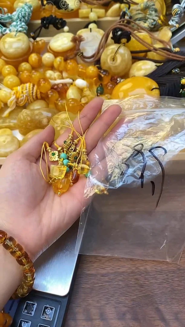 裸石琥珀未镶嵌天然琥珀蜜蜡