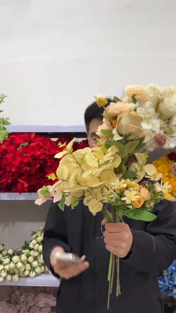 妍韵高端仿真花55