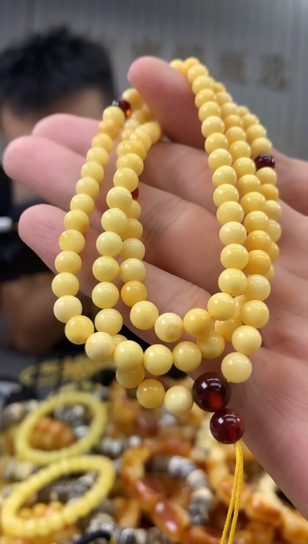 未镶嵌蜜蜡裸石链子多样性发其一