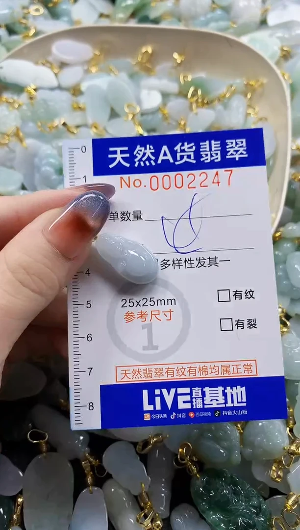 颈饰未镶嵌翡翠派***️天然A货翡翠