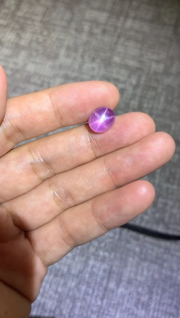 裸石星光蓝宝石5.3CT