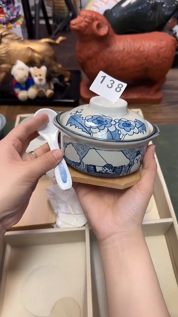 138分出小茶壶带勺