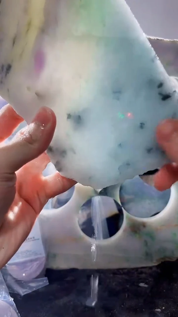 裸石翡翠缅甸翡翠A货文1014