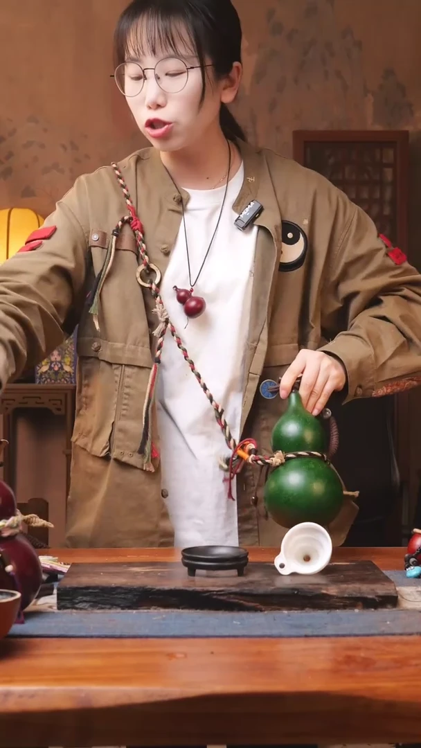 【闪购商品】331号精品大漆葫芦防腐防渗装水茶酒