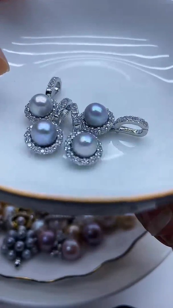 吊坠(不含链)未镶嵌淡水珍珠吊坠多样性发其一