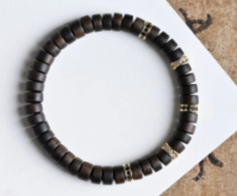 【少爷专属】《问天》 算盘直切7mm手串 MDB000002