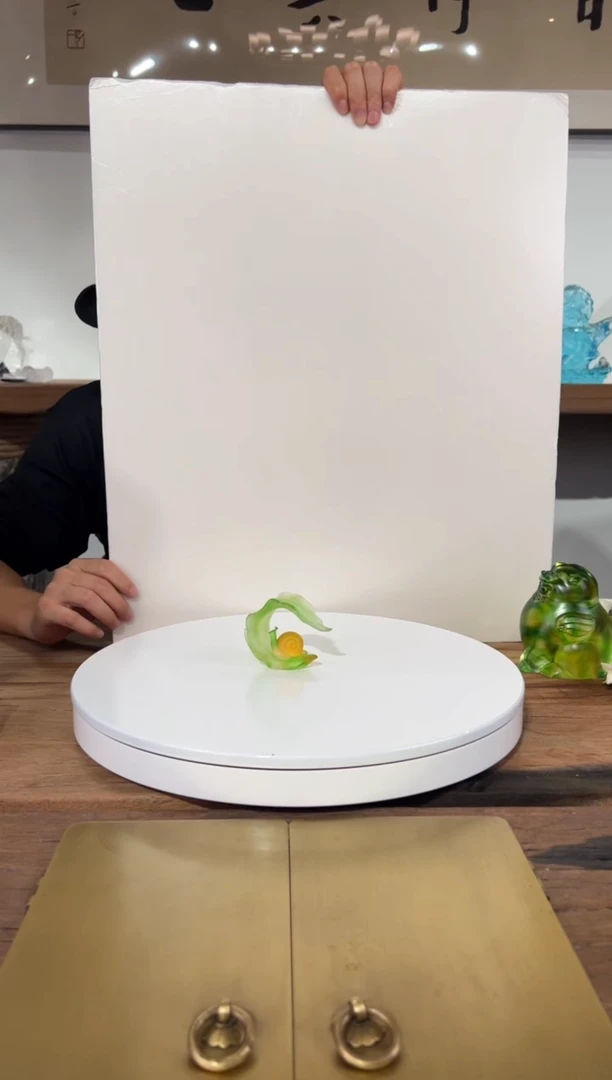 【闪购商品】摆件FML05安居乐业水晶琉璃摆件