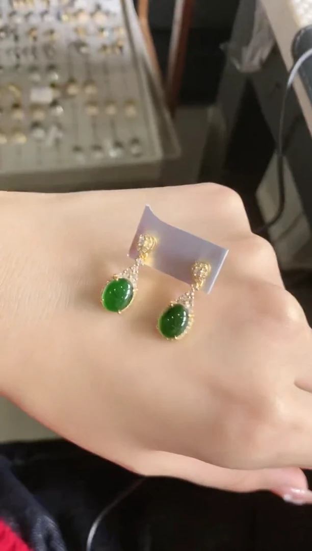 【闪购商品】翡翠戒指银S925镶嵌51511