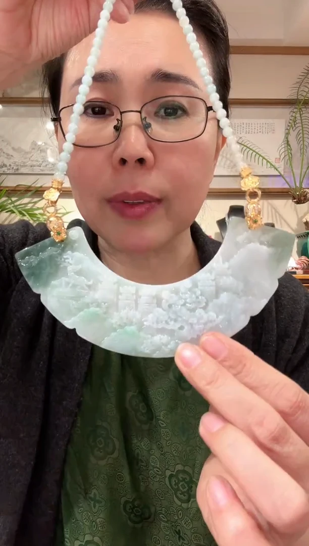【闪购商品】翡翠颈饰未镶嵌国风