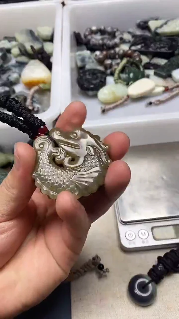 吊坠(不含链)未镶嵌和田玉1