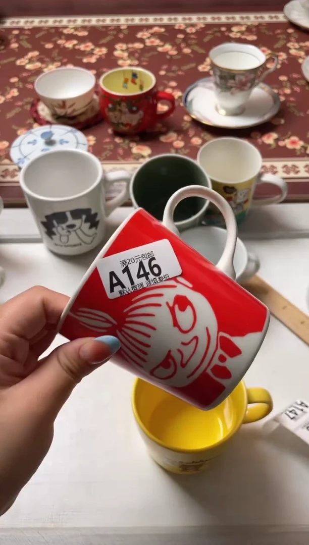 瓷片小**儿瓷器瓷器A146