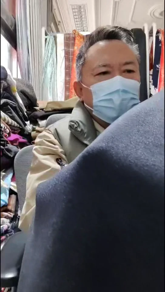 深灰咖啡格子双色双面布料