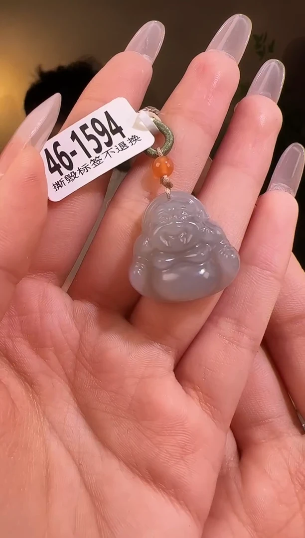 【闪购商品】和田玉颈饰未镶嵌佛公1594