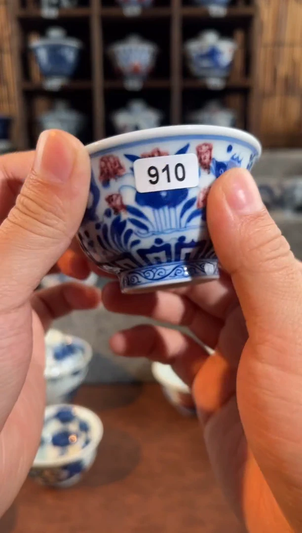 【闪购商品】910天禄言瓷的手绘茶器