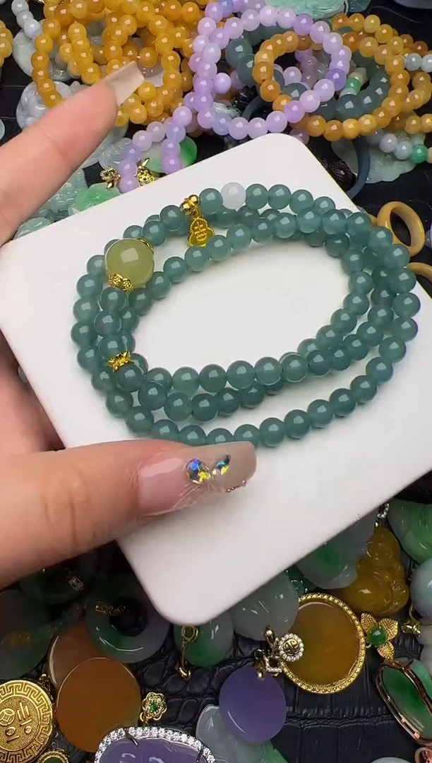翡翠未镶嵌颈饰天然缅甸翡翠吊坠