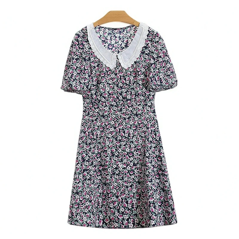 L3025-伍莎服饰云仓百搭时尚新款夏季连衣裙#BYX36L182