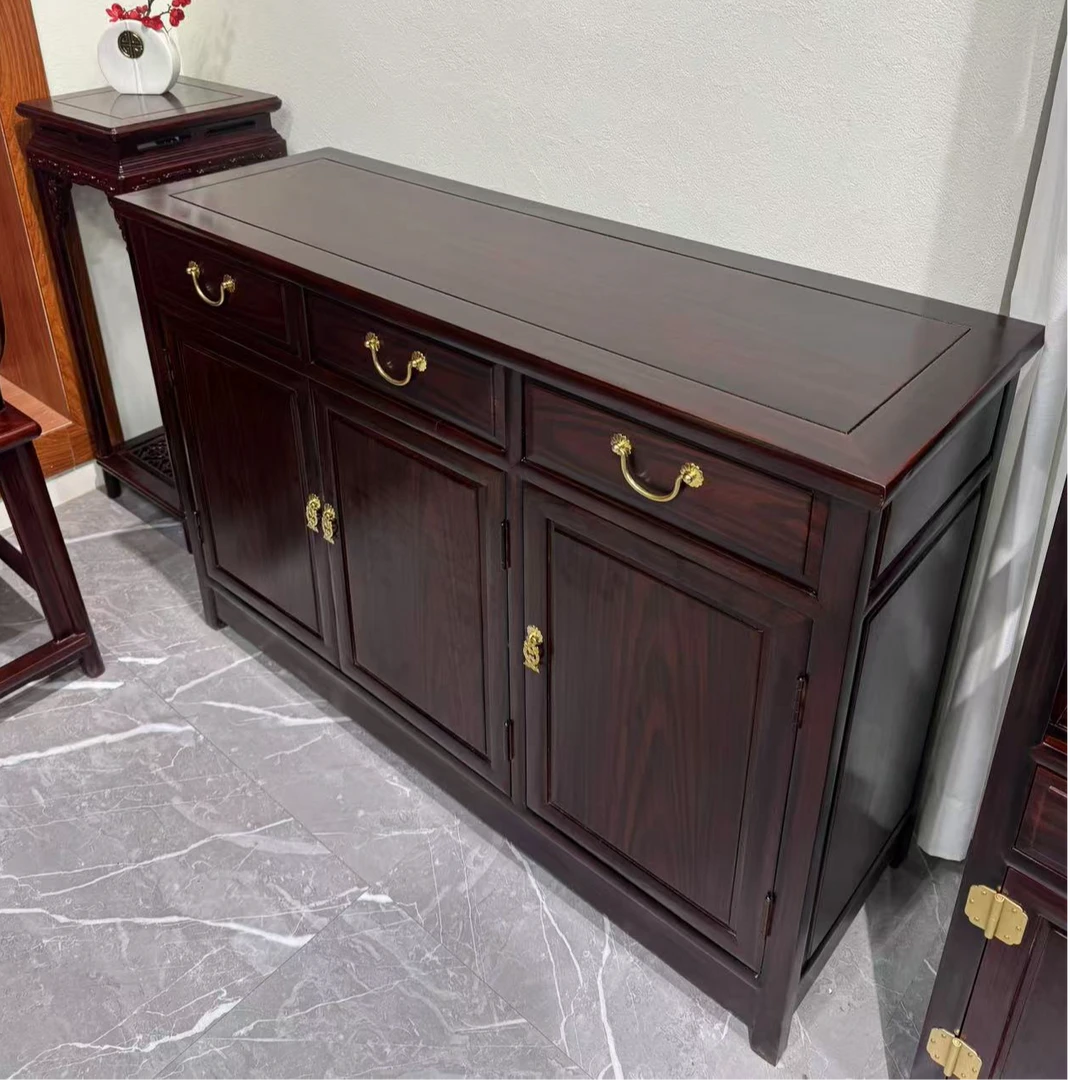 乾源红木家具 黑酸枝餐边柜120-40-80