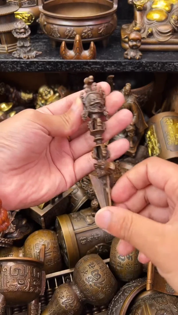鹏哥铜器摆件 铜器摆件
