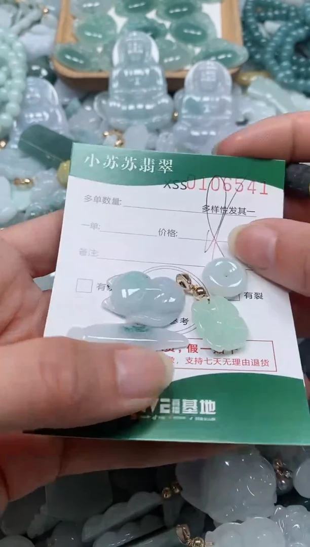 【闪购商品】翡翠颈饰未镶嵌闪购商品0106541