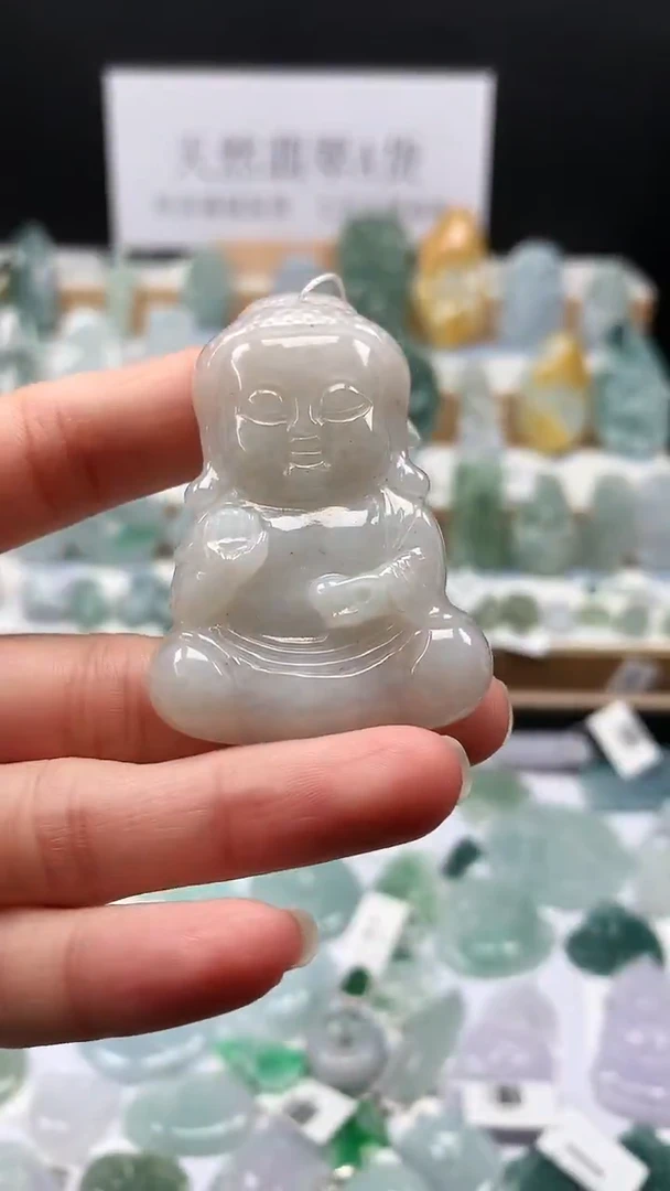 吊坠(不含链)未镶嵌翡翠47宝宝佛