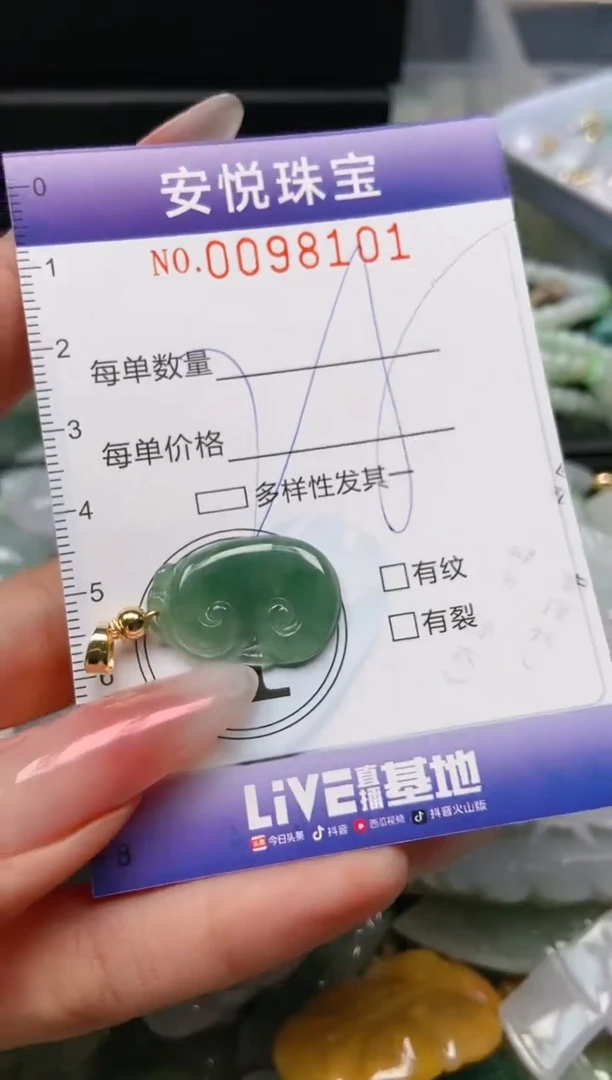 【闪购商品】翡翠颈饰未镶嵌闪购0098101